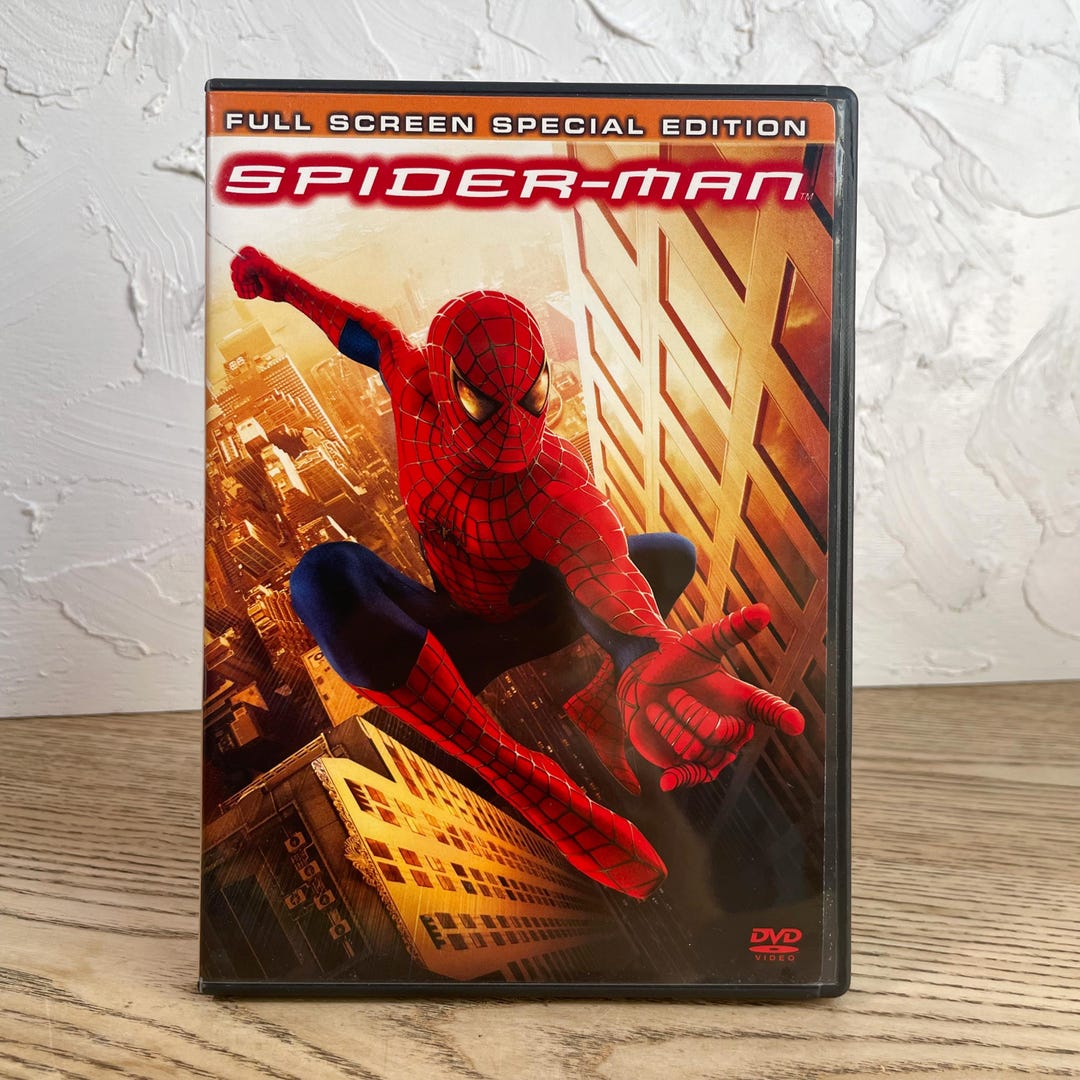 Spider-man DVD -- 2000s Super Hero Movie --coming of Age Movie - Etsy