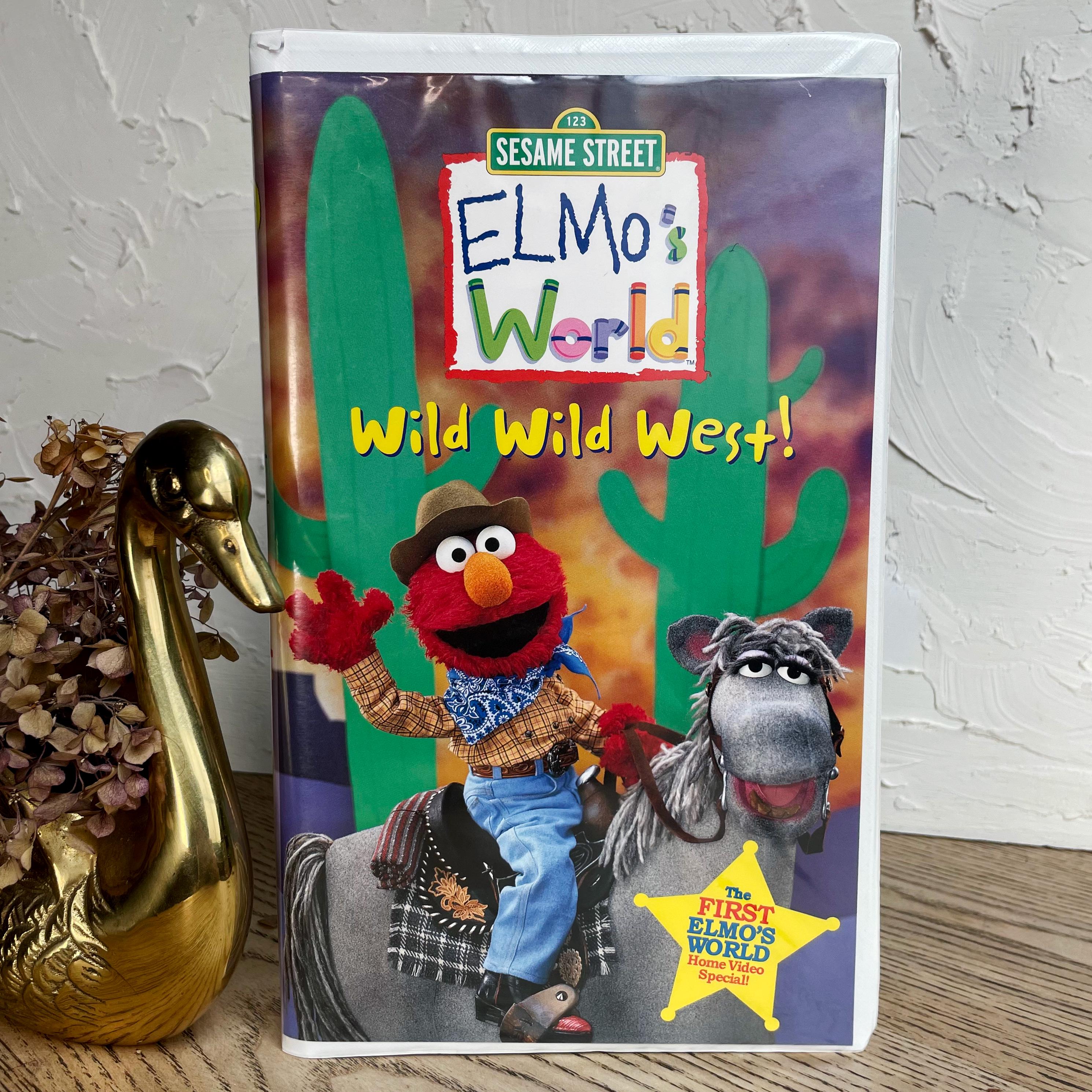 2000s Elmo's World: Wild Wild West VHS Clamshell - Etsy
