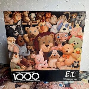 1980s E.T Puzzle -Vintage Springbok Puzzle -1000 Pieces -COMPLETE