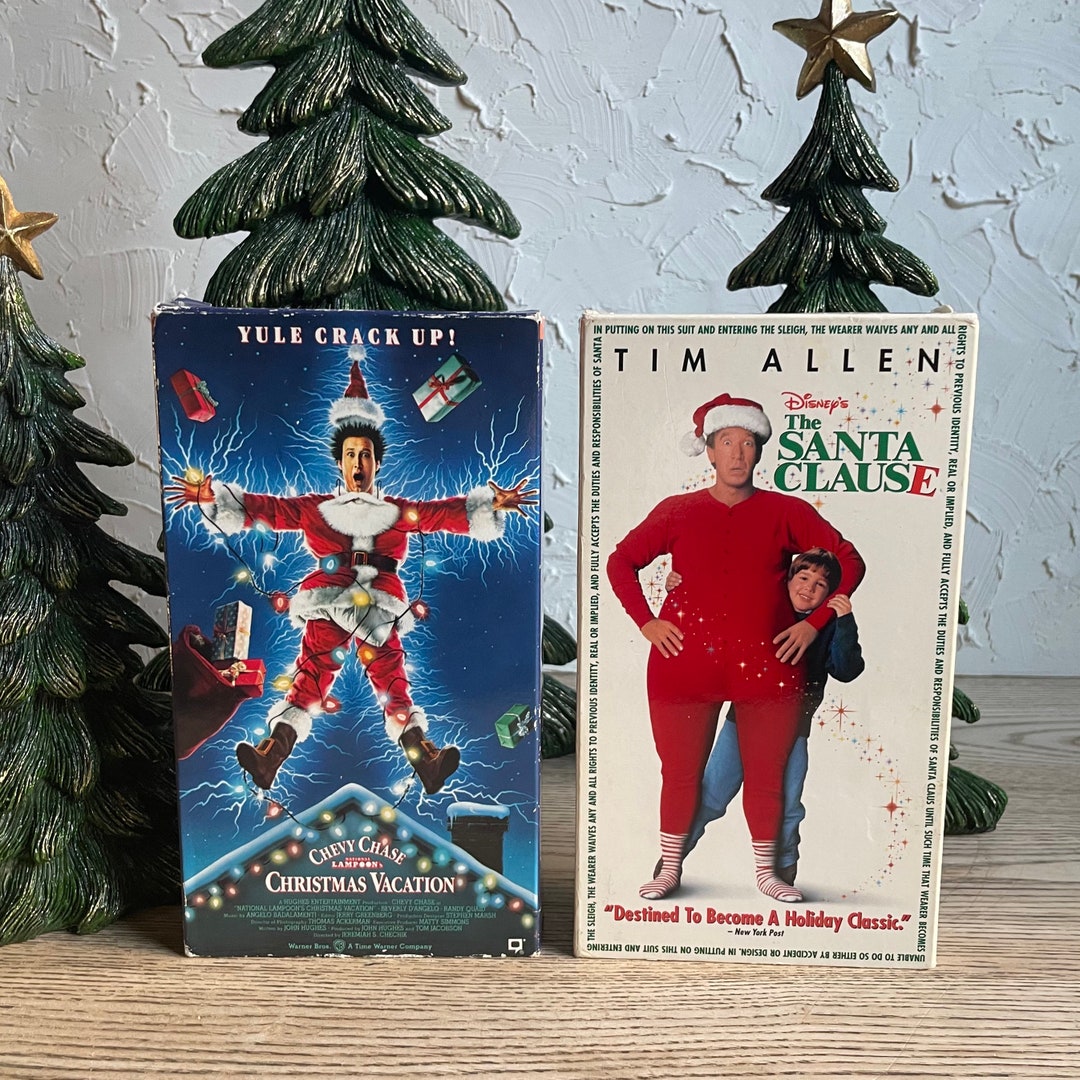 Vintage Pair of Hilariously Fun Family Christmas VHS Movies Etsy