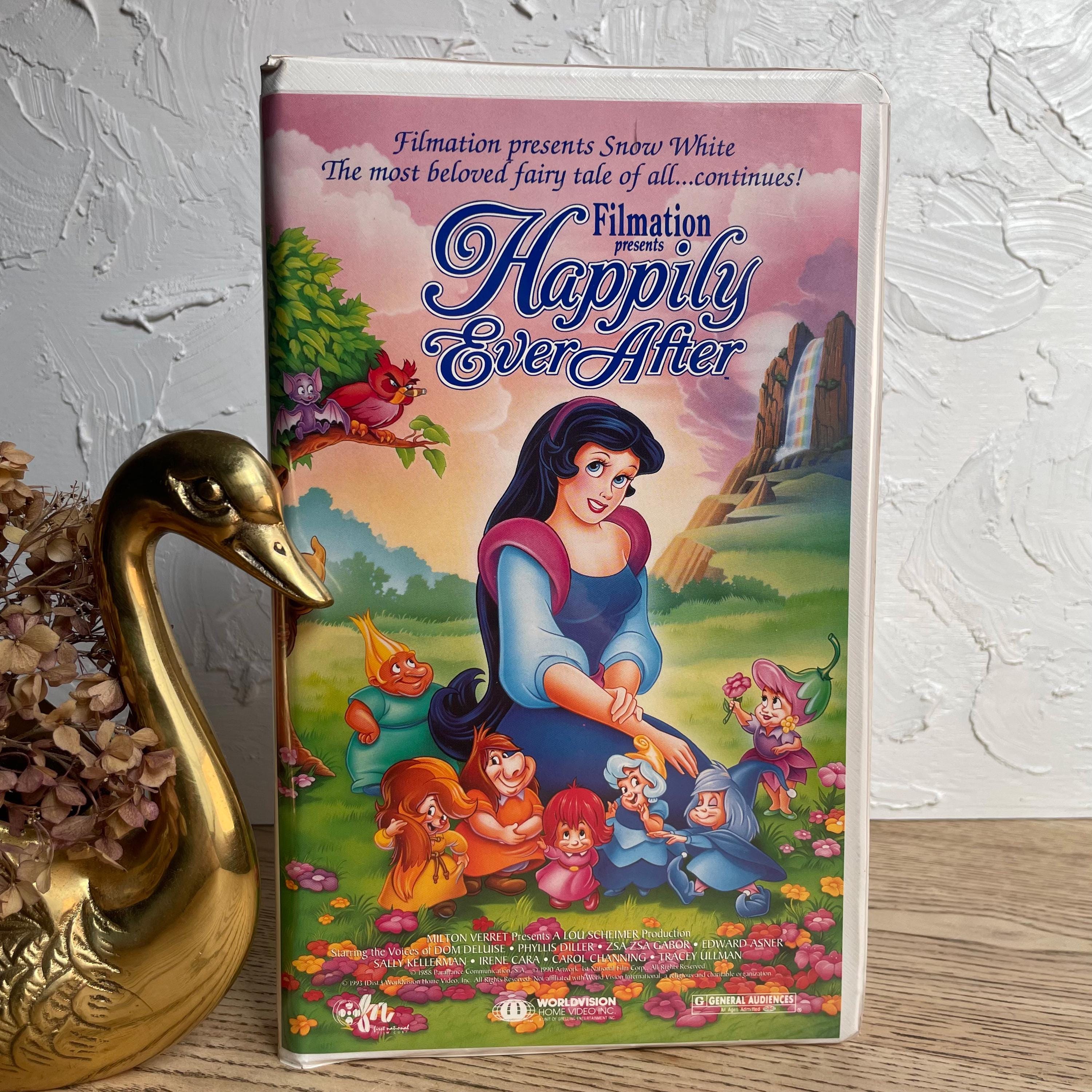 1980s "Happily Ever After" VHS - 80s Animated Fantasy Movie