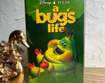 1990s A Bugs Life VHS Animated Family Movie -- 90s Disney Pixar Children's Movie