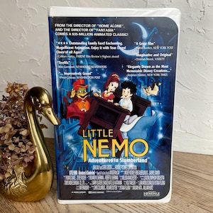 1990s Little Nemo: Adventures in Slumberland VHS Clamshell --1990s anime movie --Japanese American Cartoon