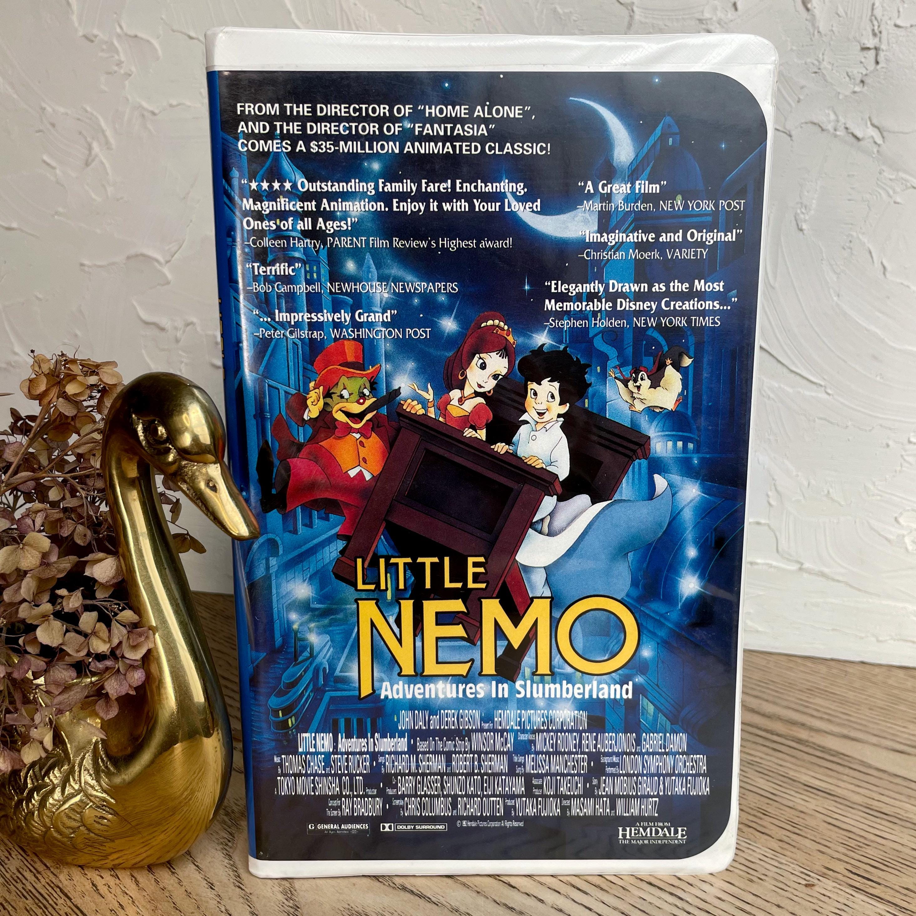 1990s Little Nemo: Adventures in Slumberland VHS Clamshell --1990s