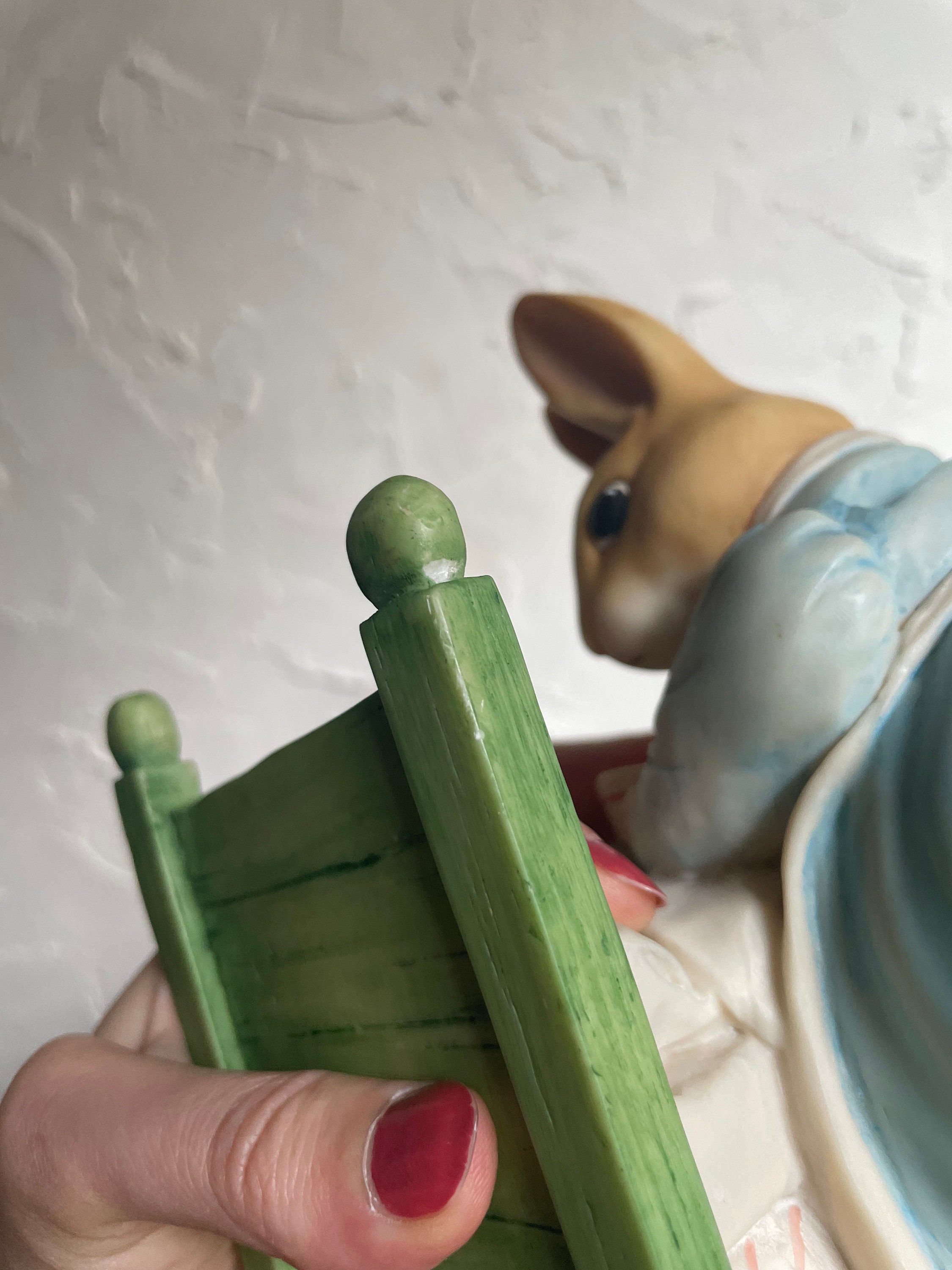 Vintage Petter Rabbit Coin Bank the World of Beatrix Potter Mrs Rabbit ...