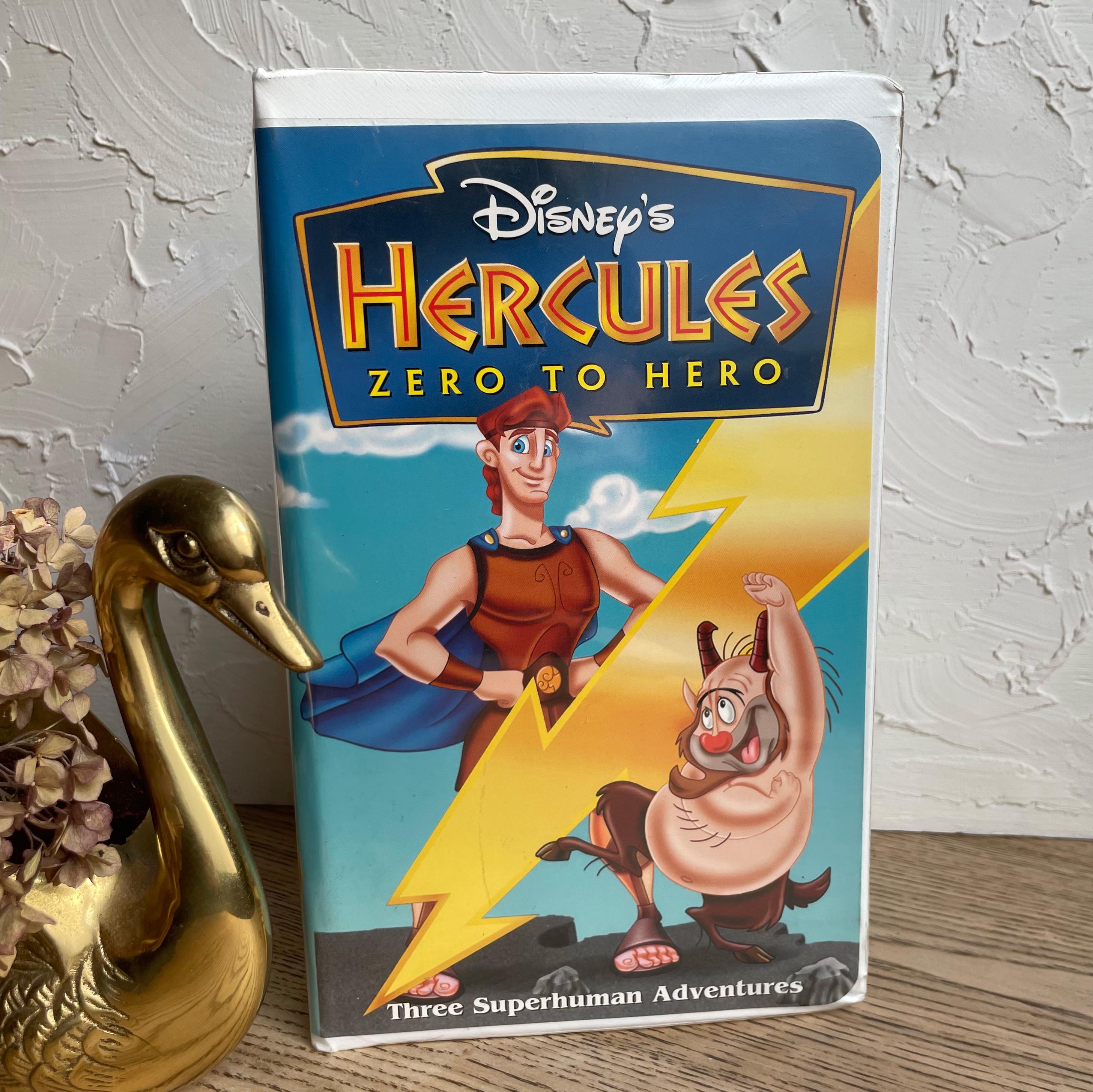 90s Hercules: Zero to Hero VHS Clamshell - 1999 Hercules