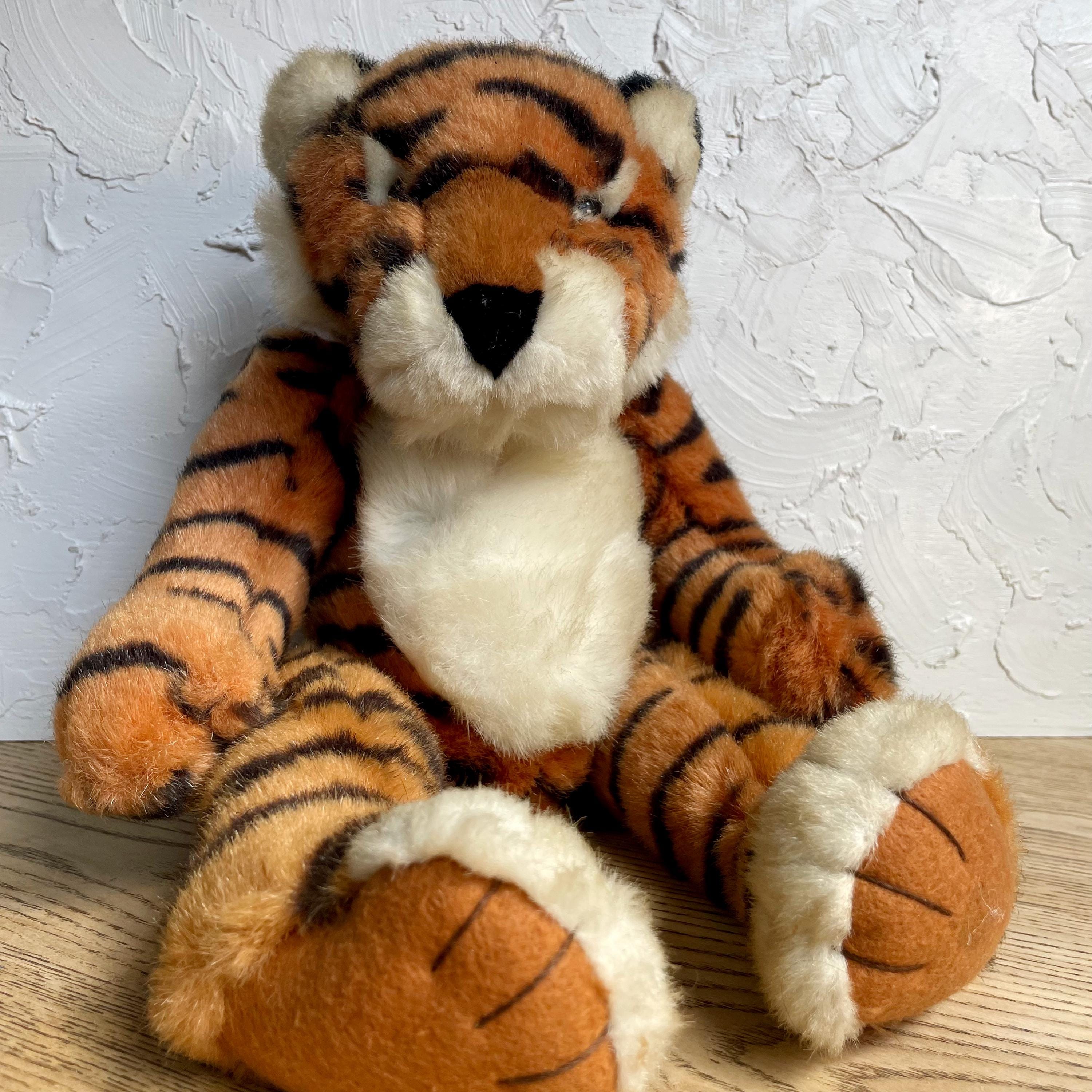 Vintage Tickles the Tiger Plush -- Russ Berrie the Heart Craft