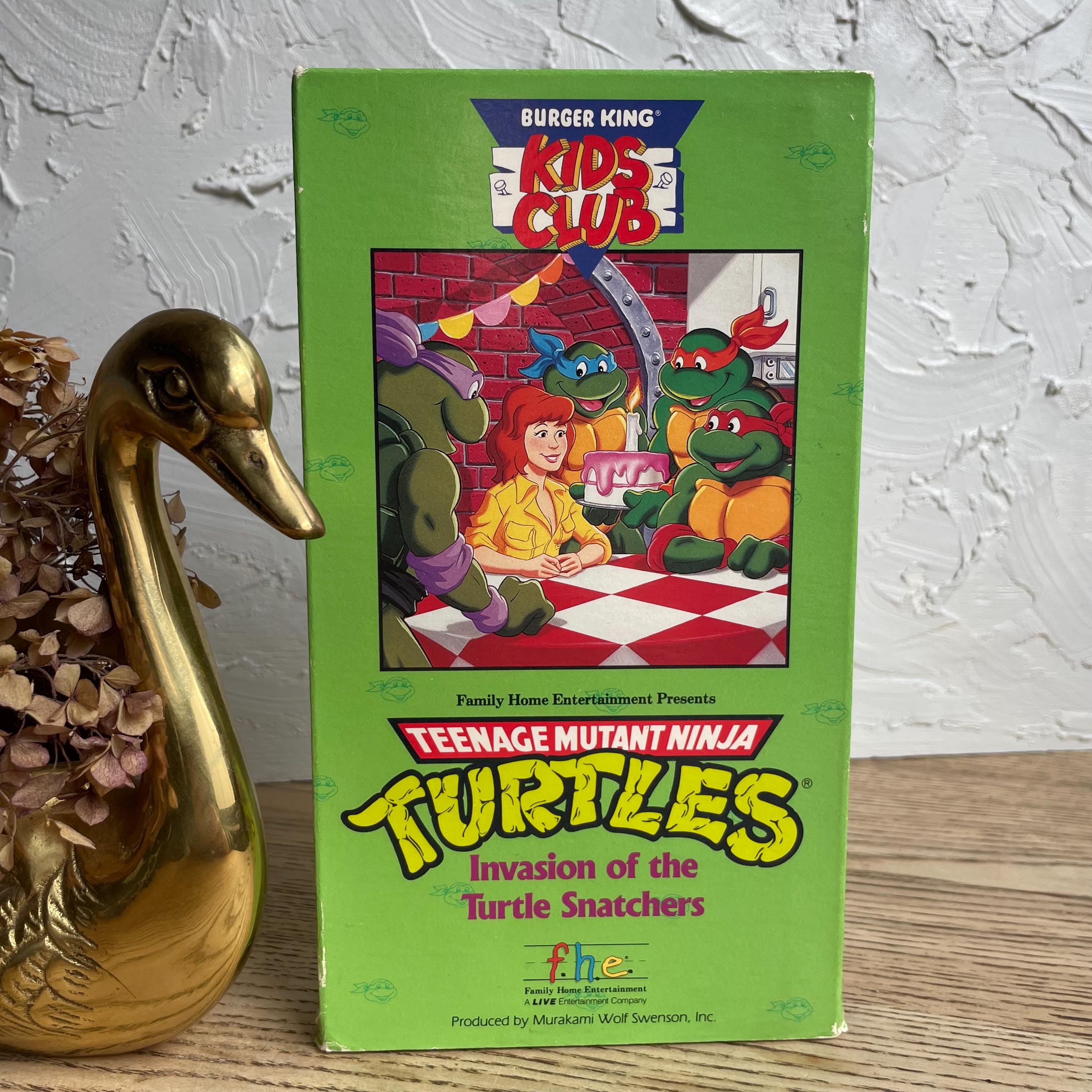 Teenage Mutant Ninja Turtles: Invasion of Turtle Snatchers VHS
