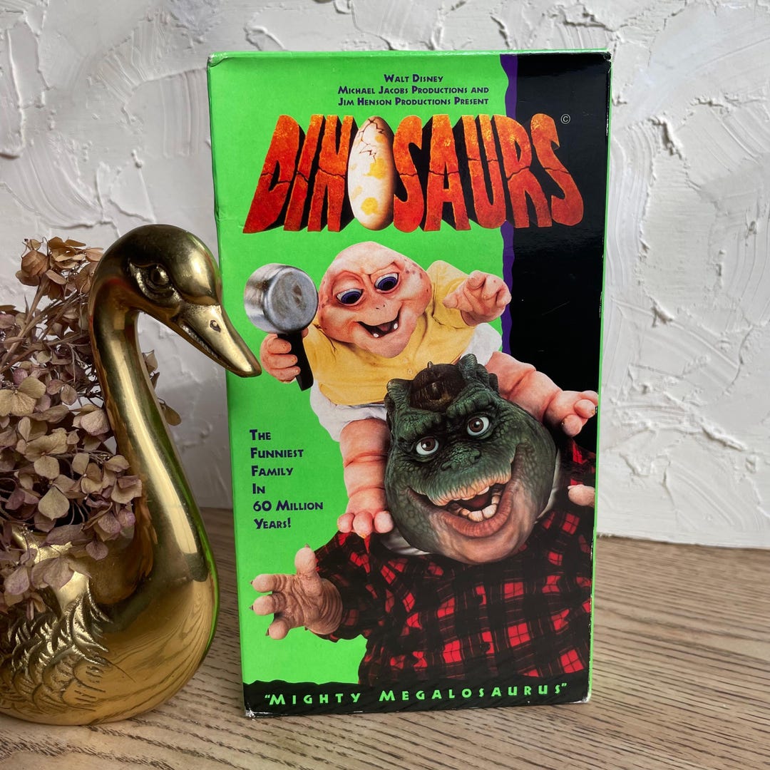 Vintage Dinosaurs V. 1 Mighty Megalosaurus VHS Vintage Classic TV Show