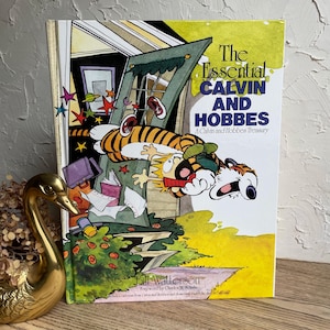 1980s The Essential Calvin and Hobbes: A Calvin and Hobbes Treasury by Bill Watterson -  No dust Jacket