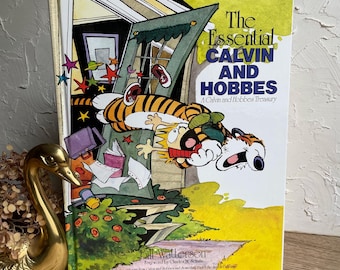 1980s The Essential Calvin and Hobbes: A Calvin and Hobbes Treasury by Bill Watterson -  No dust Jacket