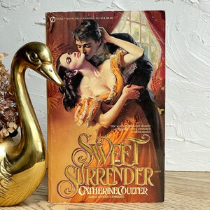 Vintage Sweet Surrender by Catherine Coulter --1980s Regency Historical Romance --Star Quartet Series Book #3