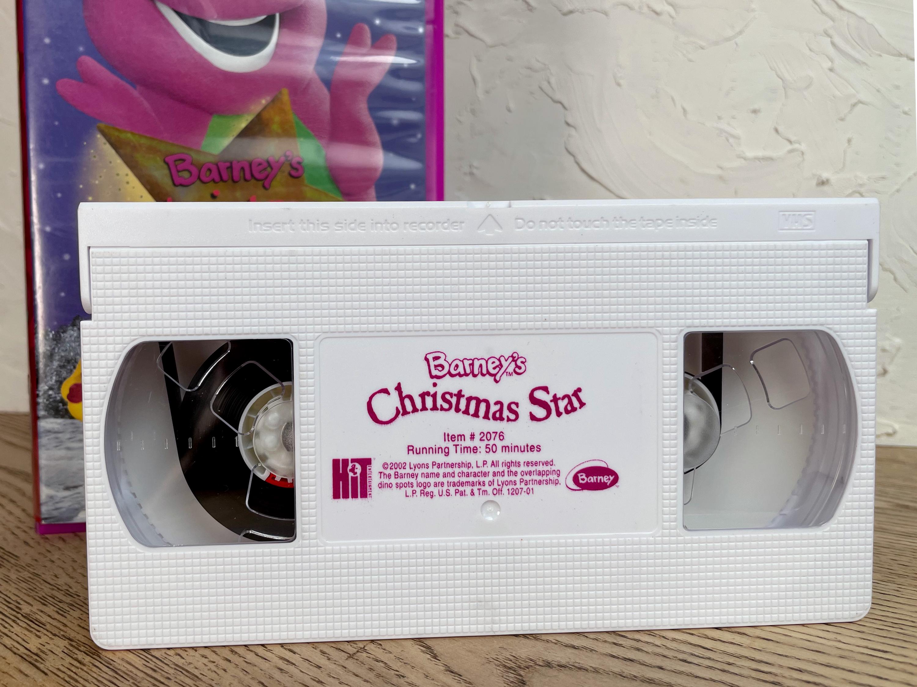Barney Christmas Star Vhs Barney Christmas Star Vhs