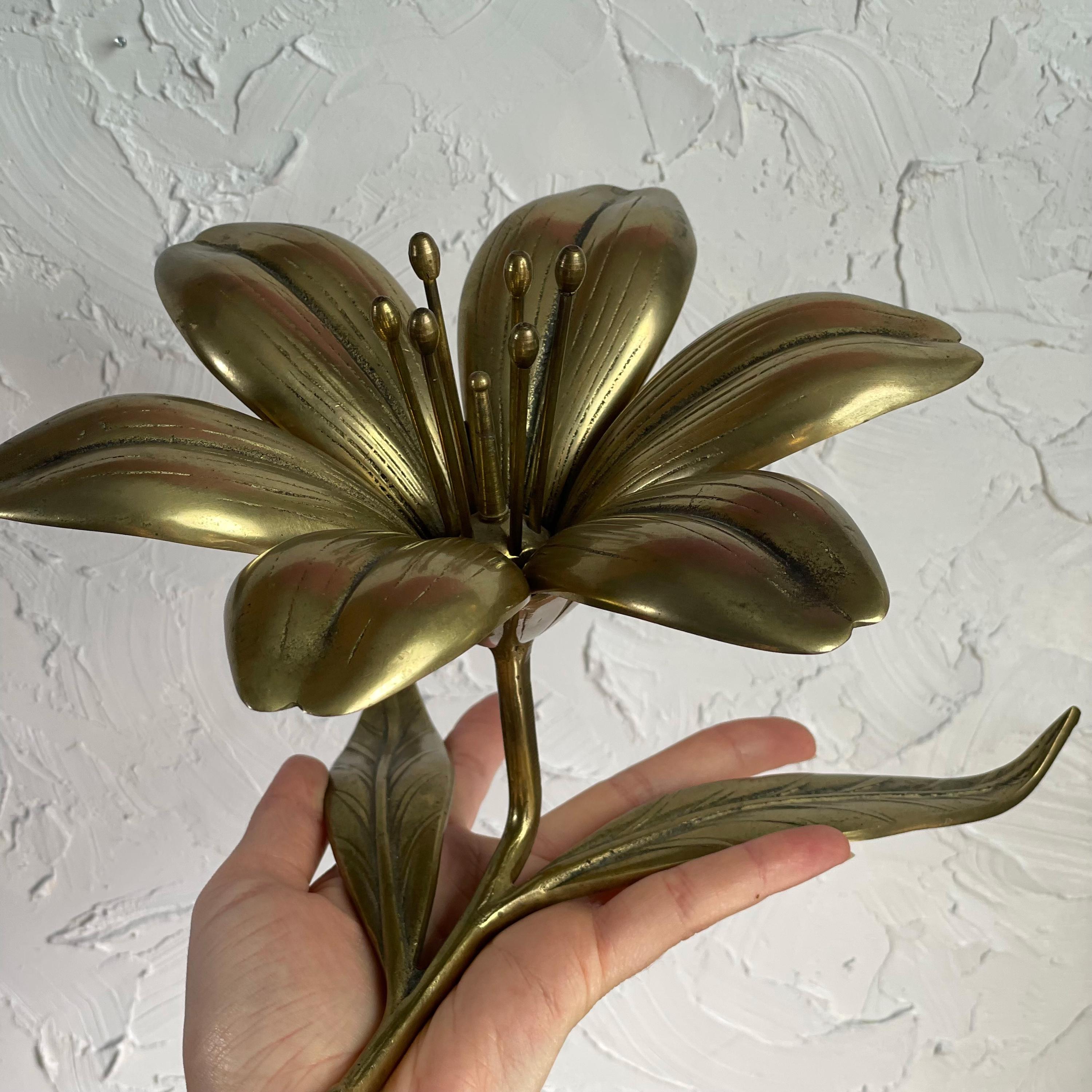 Brass Flower Ashtray - Etsy