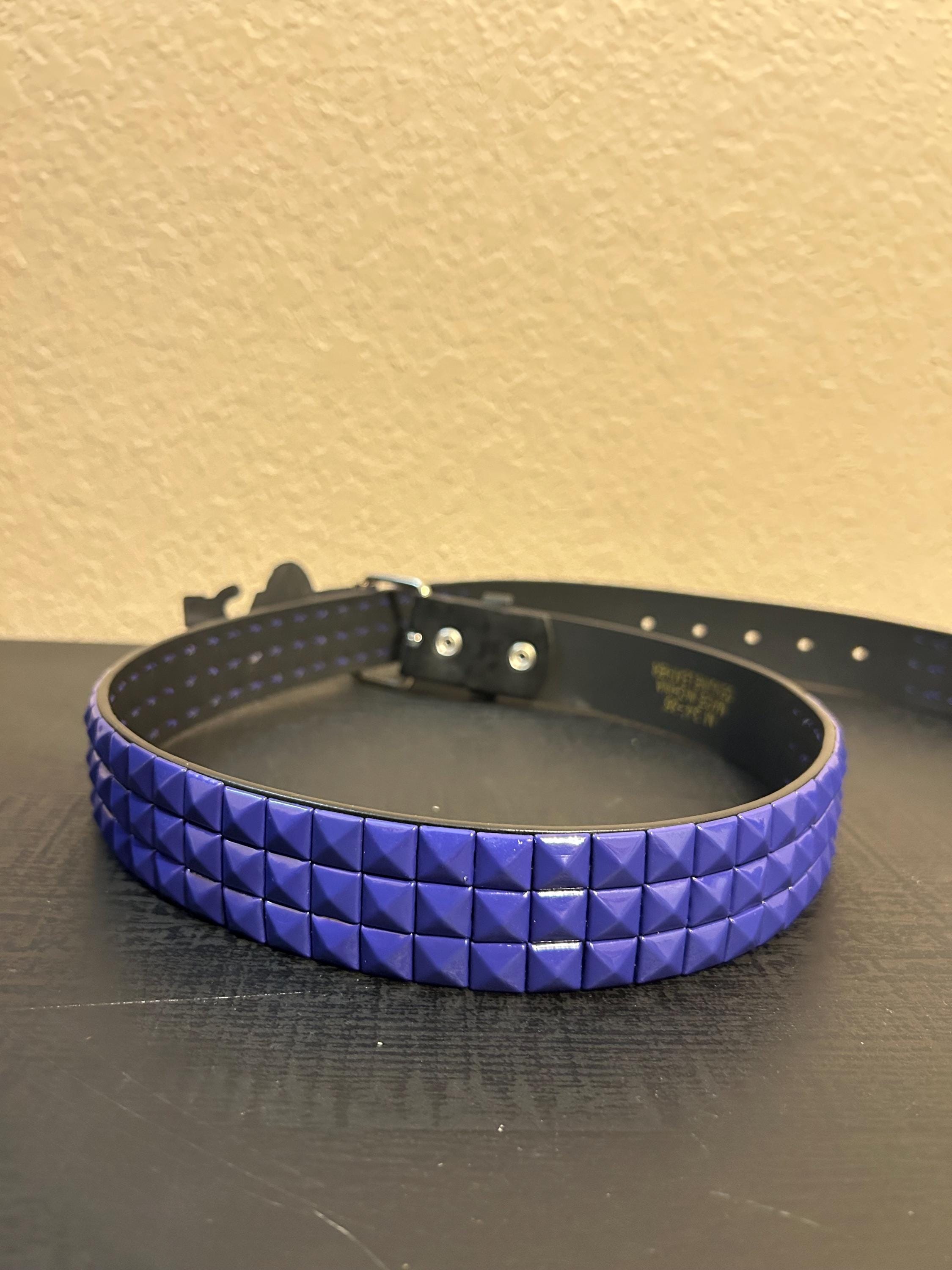 Purple Studded Belt - Etsy display picture 3