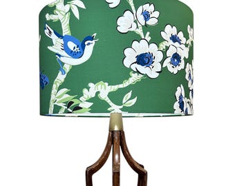 ALLEEN LAMPENKAP, lampenkap met bloemen bloemen bloemen, handgemaakt op bestelling gemaakte lampenkap op maat