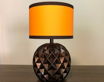 LAMPSHADE ONLY, Pantalla de lámpara contemporánea, pantalla de borde de contraste, pantalla de lámpara hecha a mano, pantalla de adorno de contraste