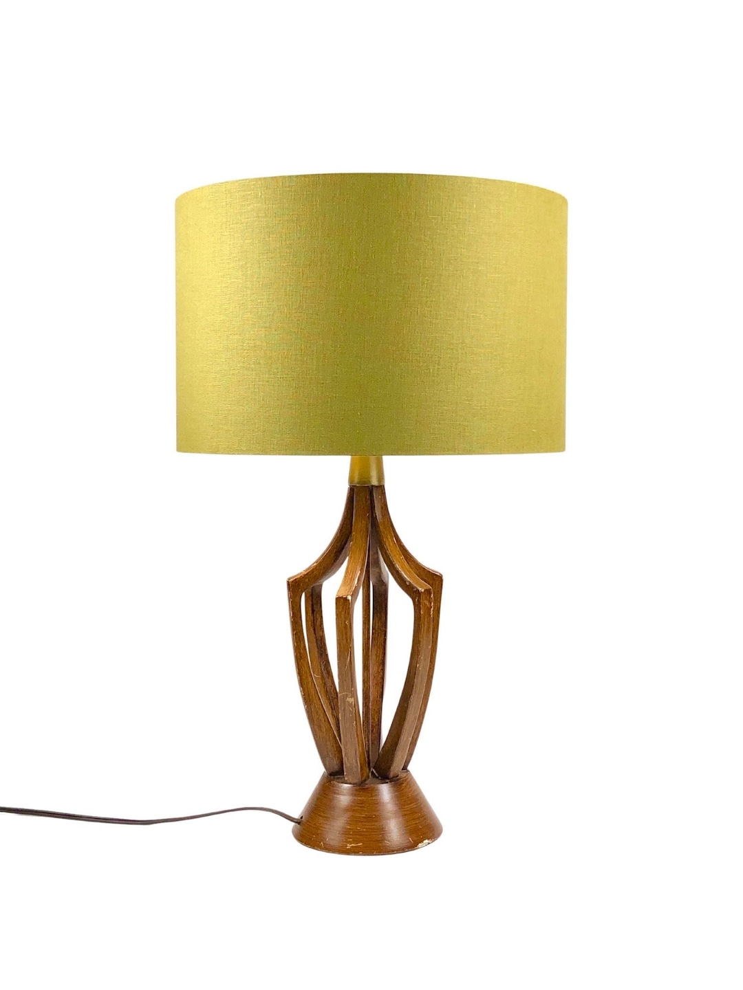 LAMPSHADE ONLY, Olive Green Lampshade, Linen Lampshade, Handmade