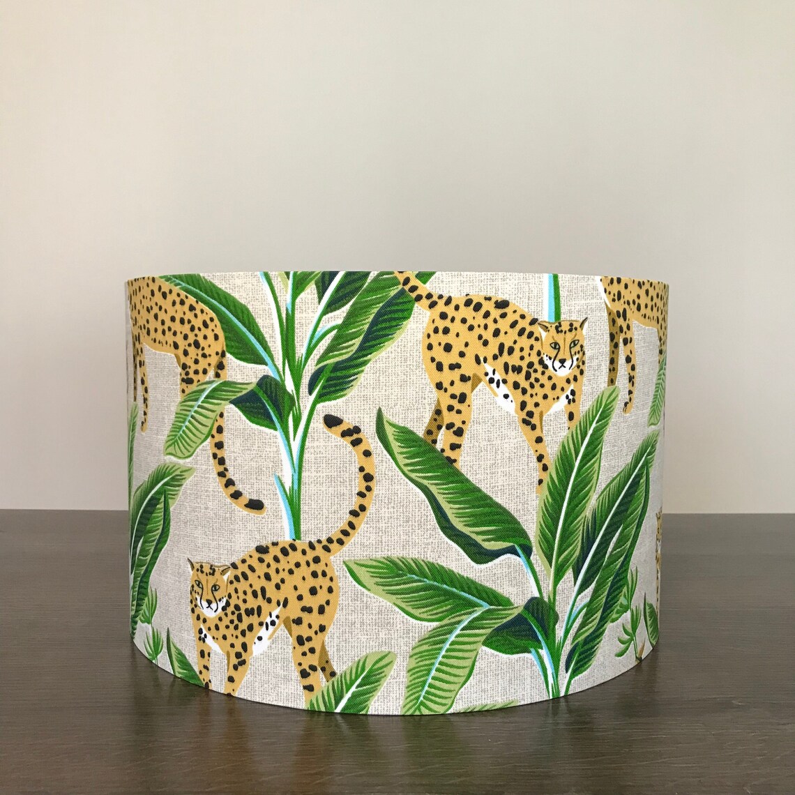 LAMPSHADE ONLY, Cheetah Leopard Animal Print Lampshade Handmade Custom ...