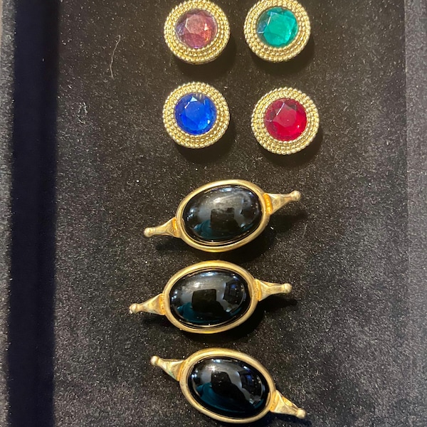 Vintage Button Cover Set
