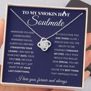 To My Smokin Hot Soulmate / Avec une carte de message touchante et une boîte cadeau