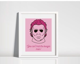 Pink Michael Digital Print