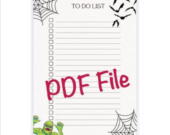 Horror To Do List