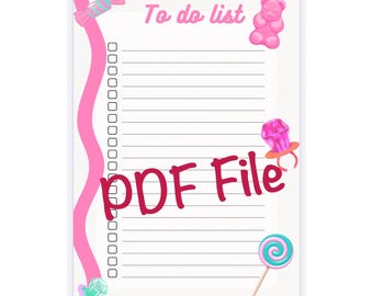 Candy To Do List