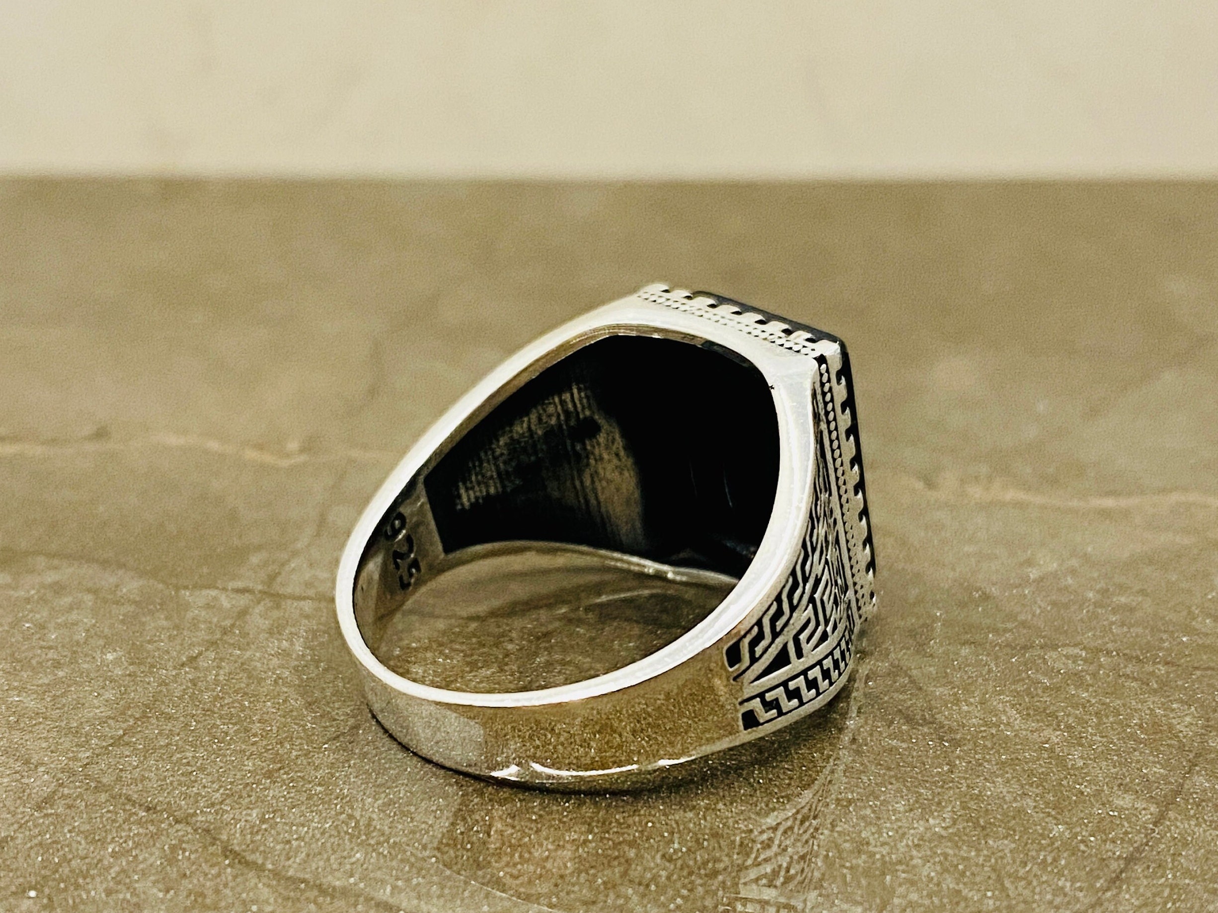 Silver Onyx Ring, 925 Sterling Silver, Black Stone Silver Ring, Black Jewelry, Daily Ring, Gift for Boyfriend,gift for Father,silver Jewelry - Etsy Silver Onyx Ring, 925 Sterling Silver, Black Stone Silver Ring, Black Jewelry, Daily Ring, Gift for Boyfriend,gift for Father,silver Jewelry - Etsy