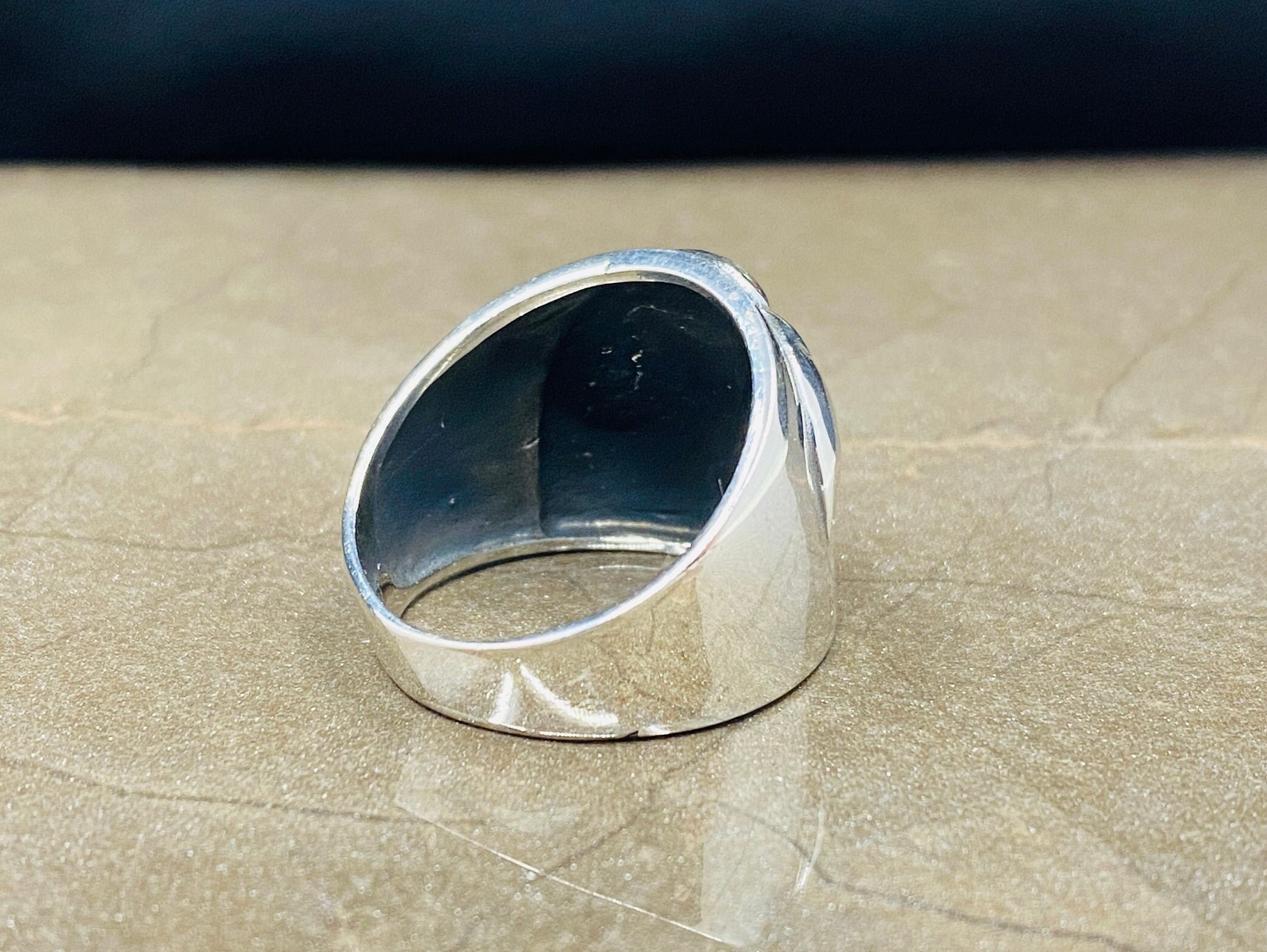 Silver Eagle Ring, 925 Sterling Silver Jewelry, Eagle Head Silver