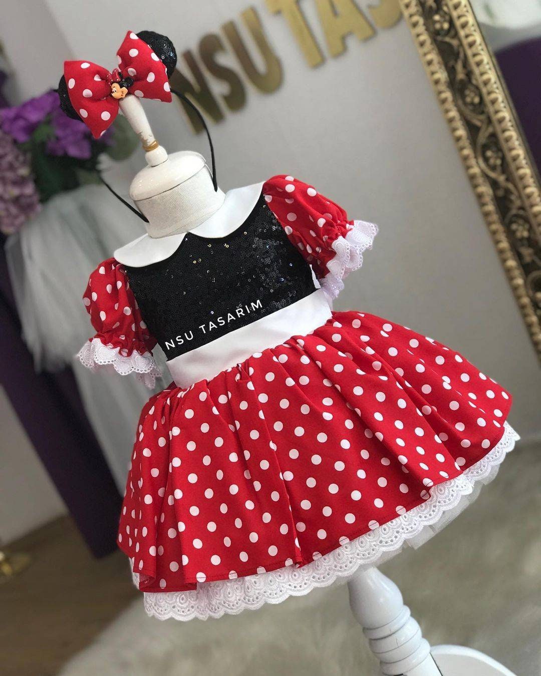 muerto Verter itálico Minnie mouse dress toddler - Etsy España