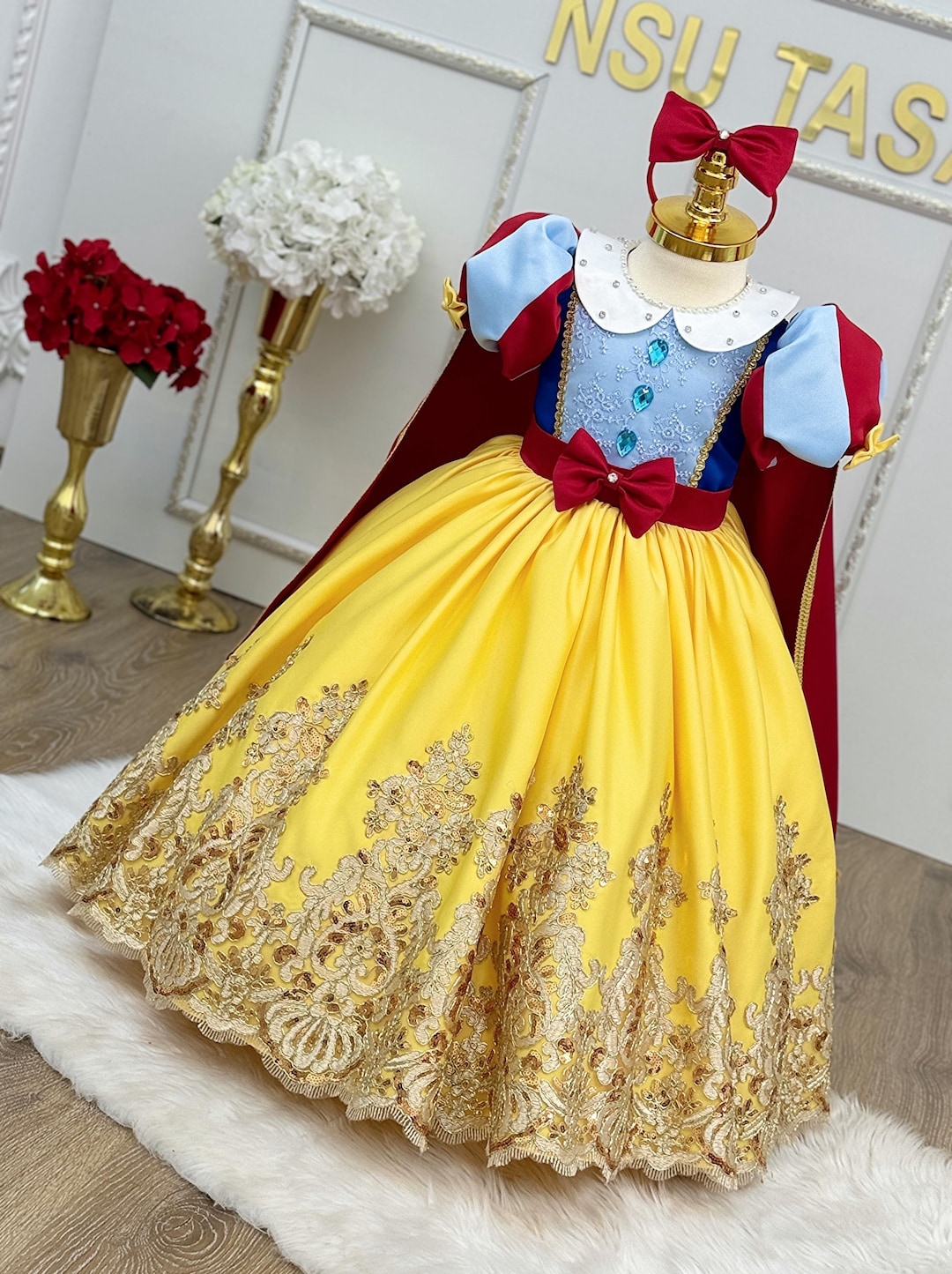 Snow White Dress Full length Ball Gown Princess Party Outfit snow-white-dress-full-length-ball-gown-princess-party-outfit