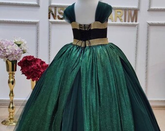 open lace back dress Anna Lace-Up Lace Satin Mermaid Formal Dress main image 0