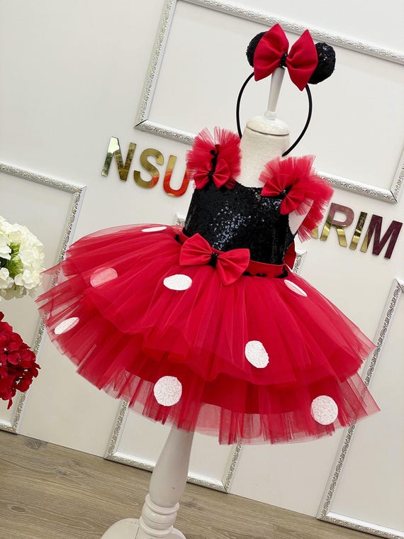 minnie mouse infant birthday dress 1st Birthday Minnie Mouse tutu – Paisley Bows