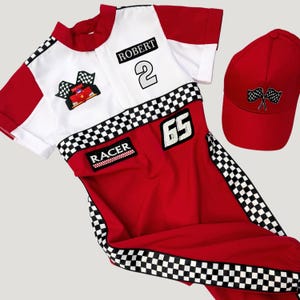 ファストワンバースデースーツ - 究極のレースカー - 男の子向けのテーマ衣装! - ツーファストバースデーコスチューム