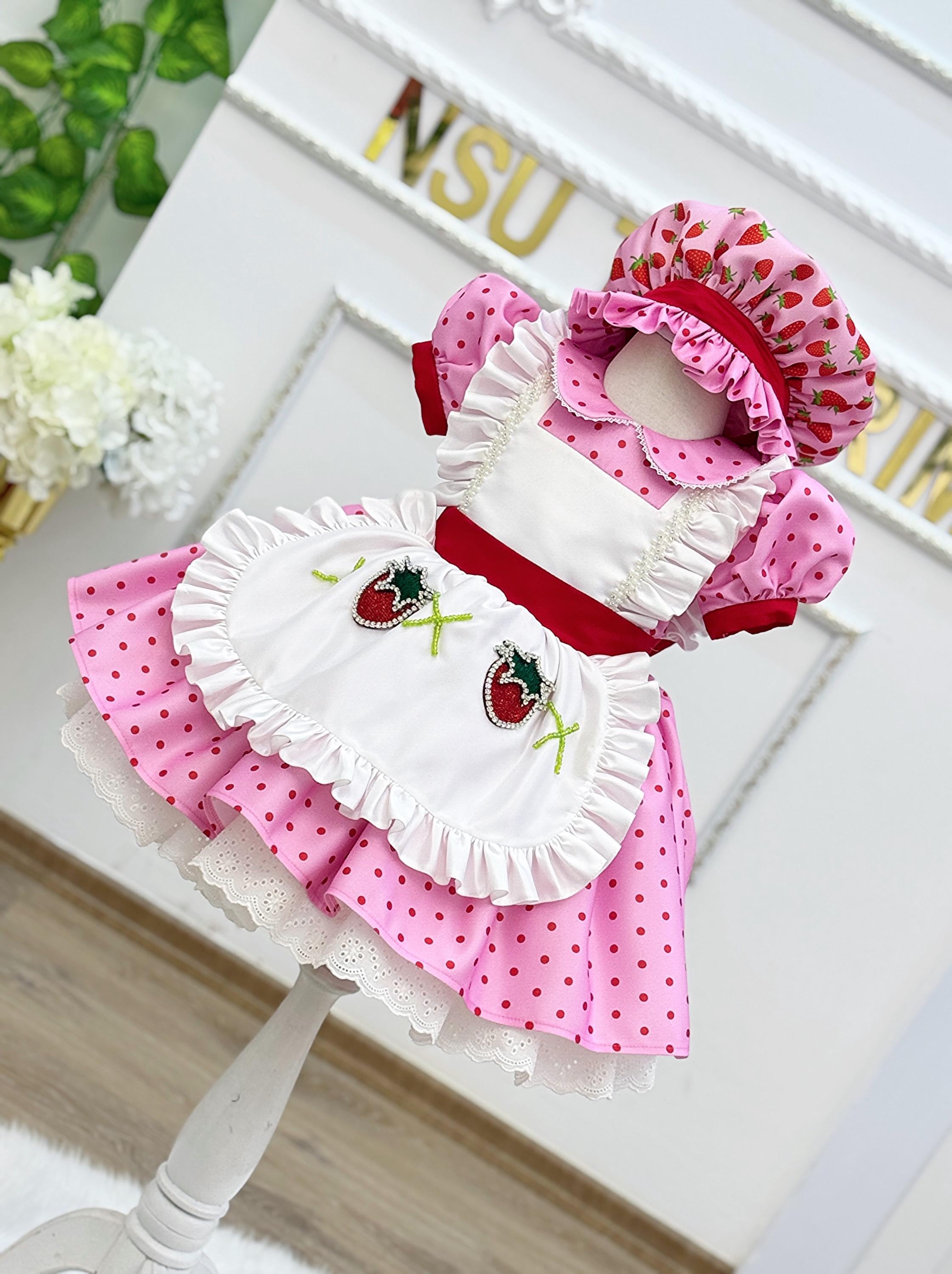 Strawberry Shortcake Outfit for Baby Girl Singapore