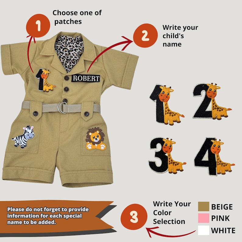 Jungle Safari Outfit for Babies – Short Sleeve & Shorts Design