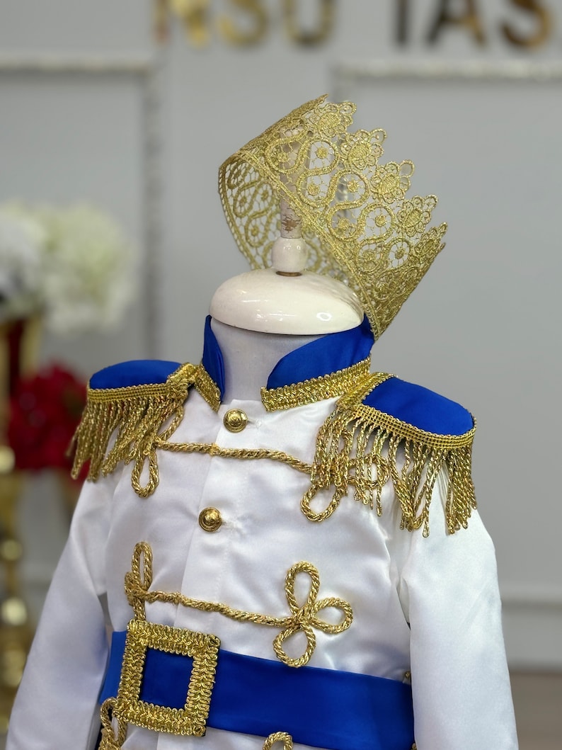 Prince Suit hair accessory