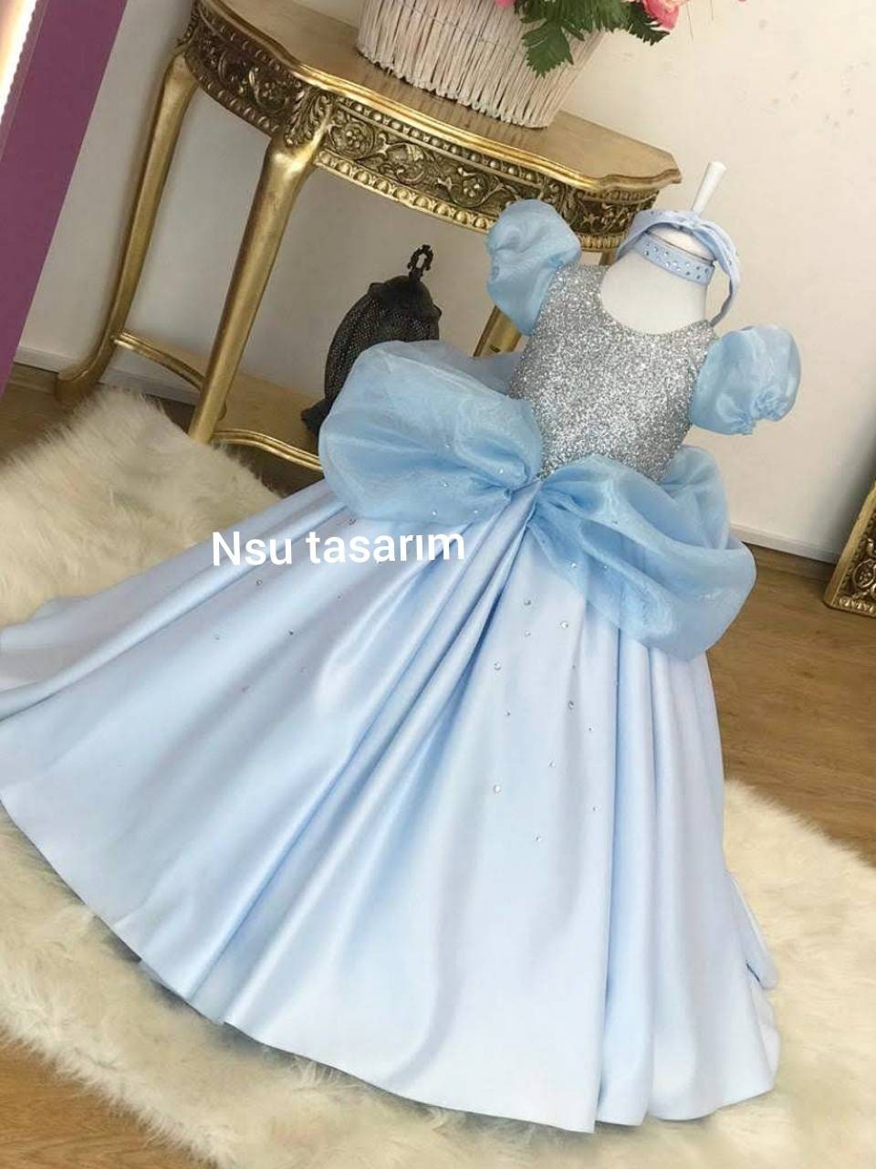 puenting Menagerry interno Vestido de Cenicienta. Vestido de niña. Vestido de cumpleaños - Etsy España