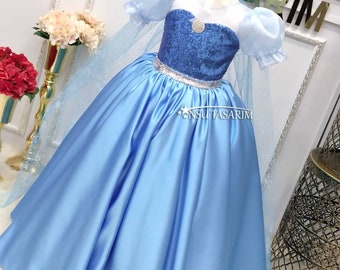 Frozen Elsa dress. Frozen princess dress. Baby girl dress