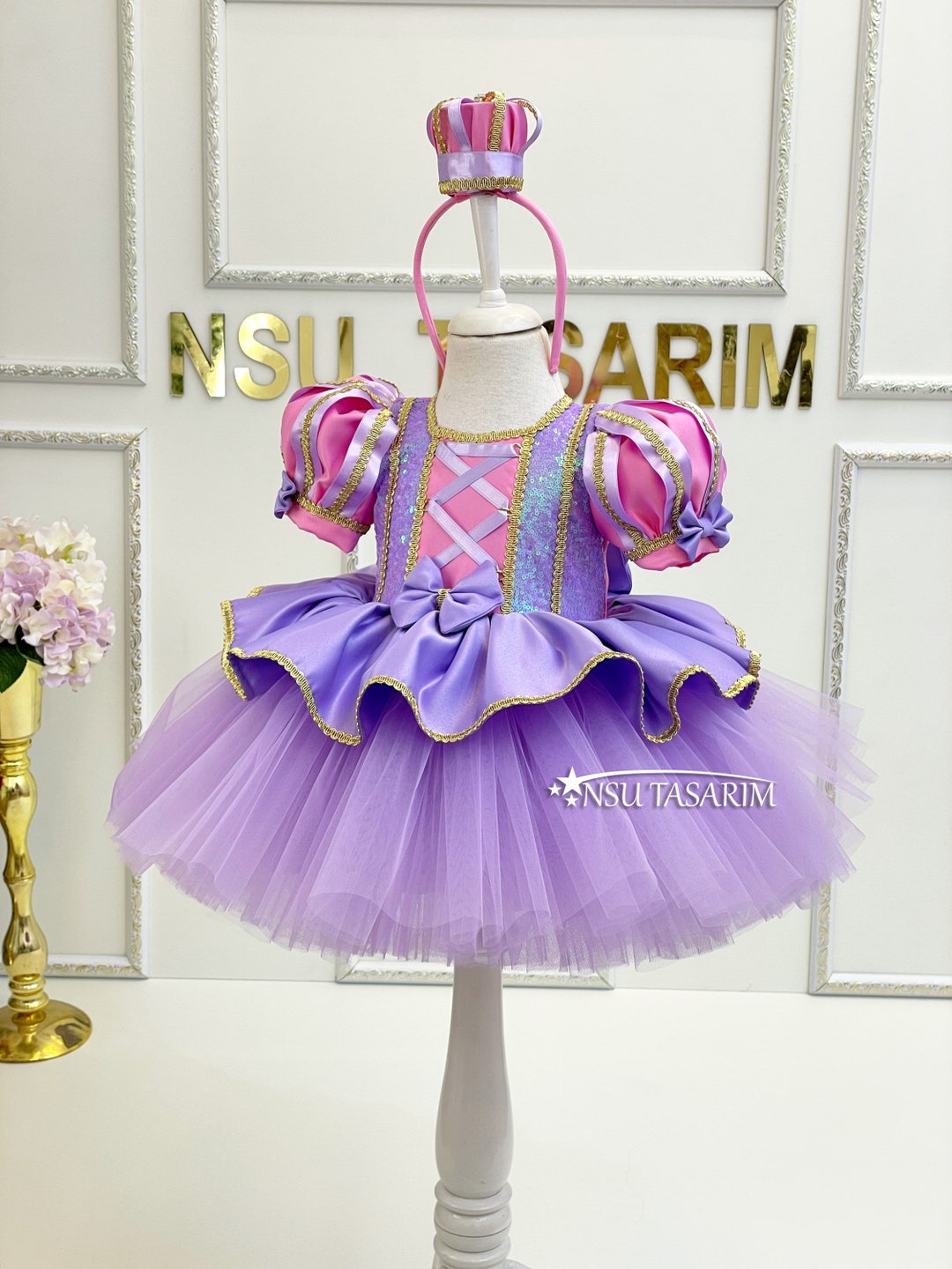 Rapunzel Princess Rapunzel Rapunzel Baby Girl  Princess Rapunzel Birthday 1st Birthday