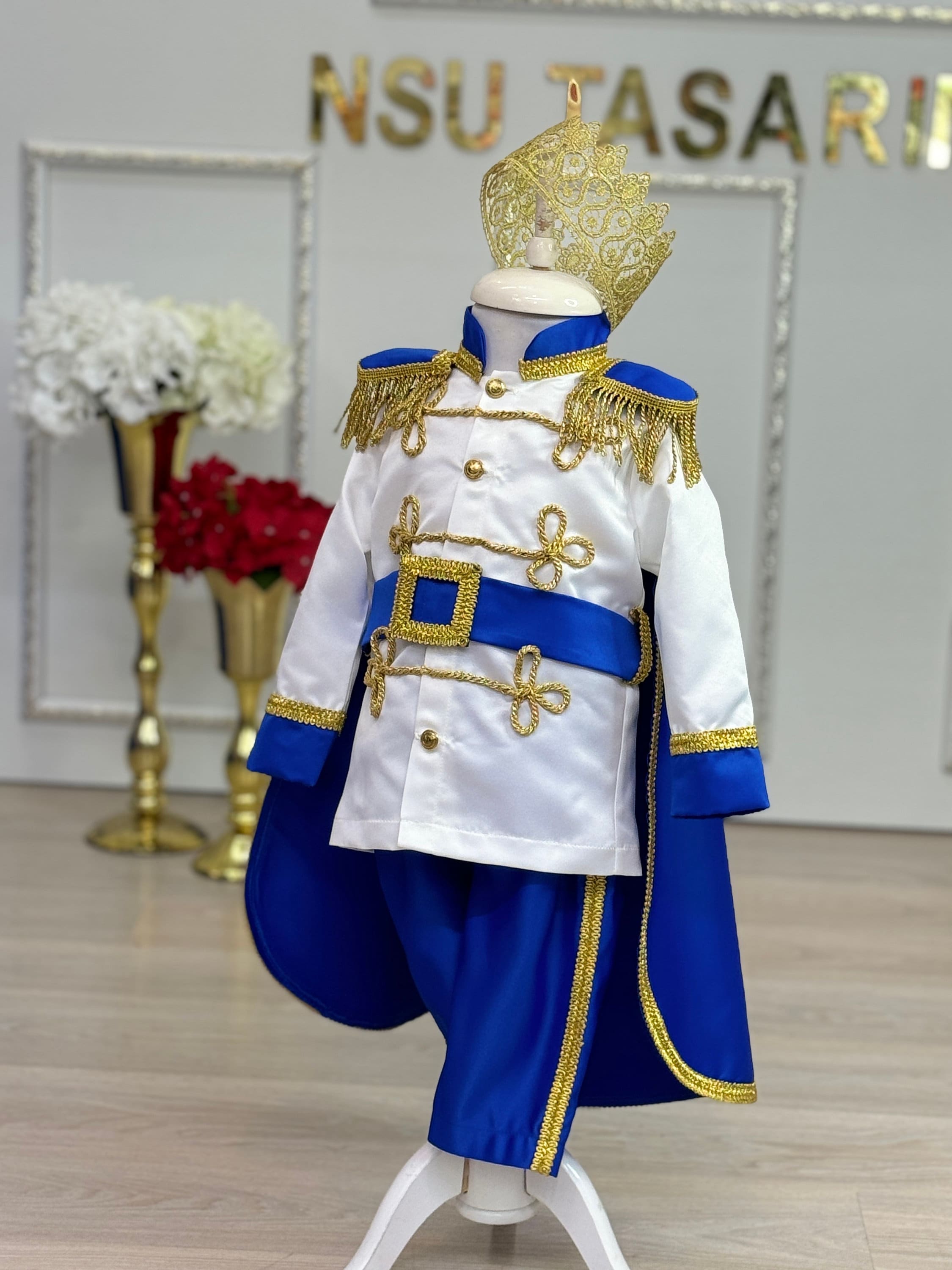 Prince Suit, Prince Costume, Prince Charming Costume, Royal Prince Party Suit, King Theme Baby Clothes