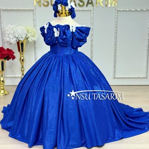 Royal blue Cinderella costume, Cinderella Dress, Cinderella party dress, Cinderella baby girl dress
