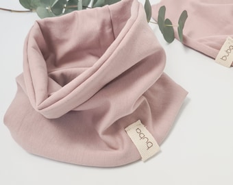 Loop Schal schlicht dünn uni für Kinder