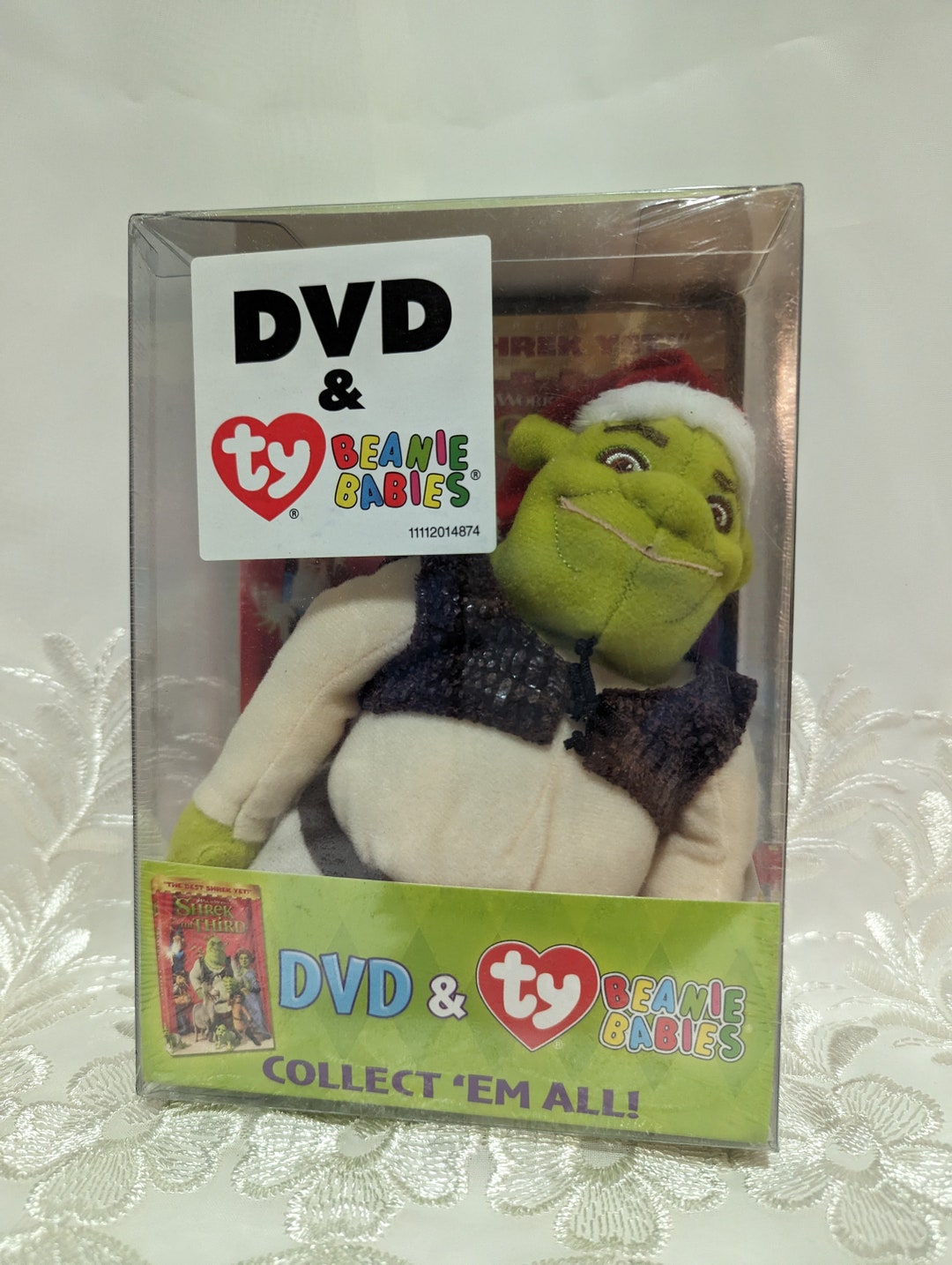 Ty Beanie Baby Shrek the Ogre Shrek the Third DVD Set BNIB very Rare - Etsy