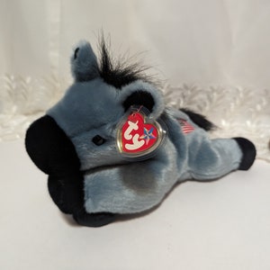 Ty Beanie Buddy - Lefty the donkey (13in)