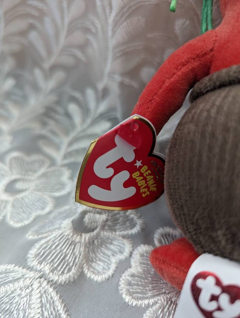 Ty Beanie Babies - Ruddle the Red Boblin From the Tv Show Boblins ...
