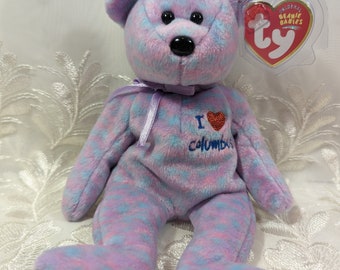 Ty Beanie Baby - I Love Columbus The Bear (8.5in) Columbus Exclusive