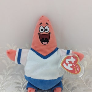 Ty Beanie Baby - He Shoots He Scores Patrick The Starfish From SpongeBob (7 inch), exclusief voor het VK