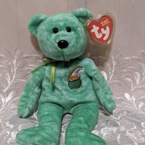 Ty Beanie Baby - Killarney The St Patrick&#39;s Day Bear (8.5in)